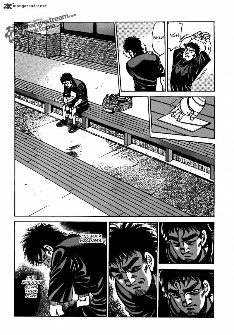 Hajime no Ippo: Fighting Spirit, Chapter 930 image 14